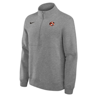 Nike Club Fleece Tiger Logo Half Zip Embroidered Pullover